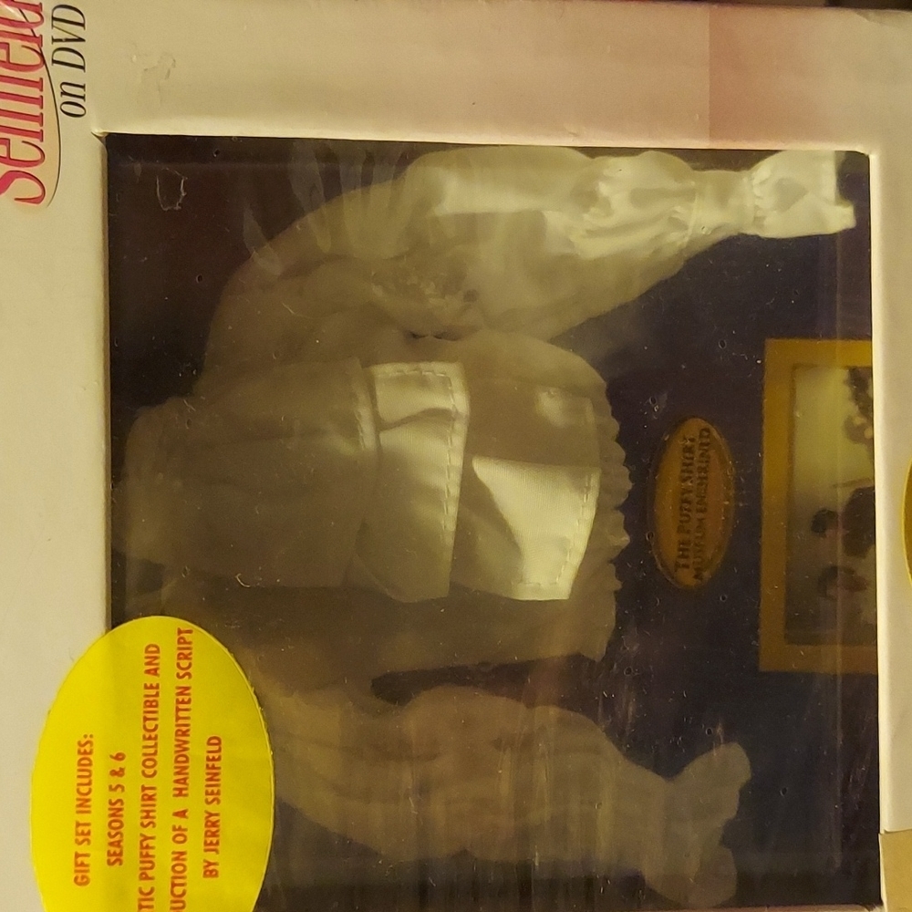 Yada Yada Yada then you bought this listing! Puffy shirt, season 5 and 6